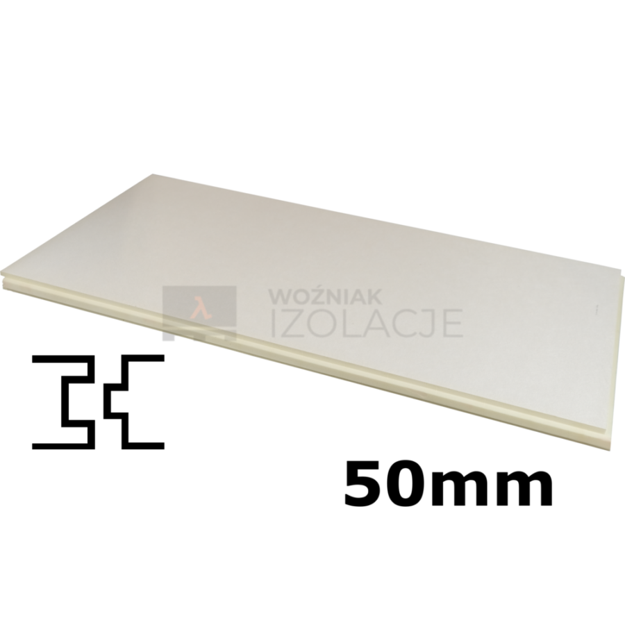 termPIR ETX 5cm 600x1200mm krawędź pióro wpust