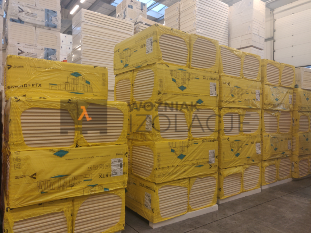 termPIR ETX 5cm 600x1200mm krawędź pióro wpust
