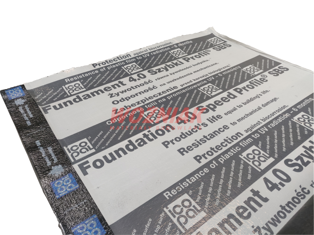 Papa IcoPal Fundament 4.0 Szybki Profil® SBS rolka 7,5m2