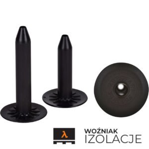 Kołki teleskopowe do mocowania dachów płaskich