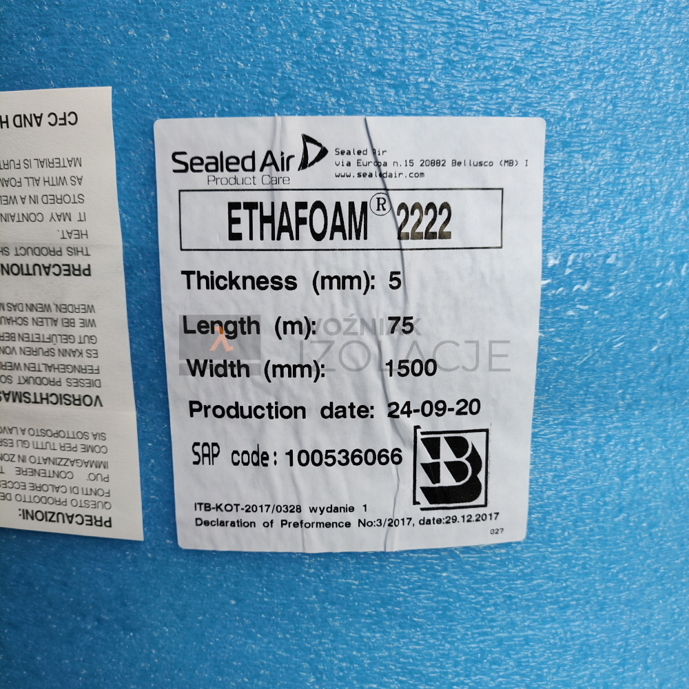 Ethafoam 2222