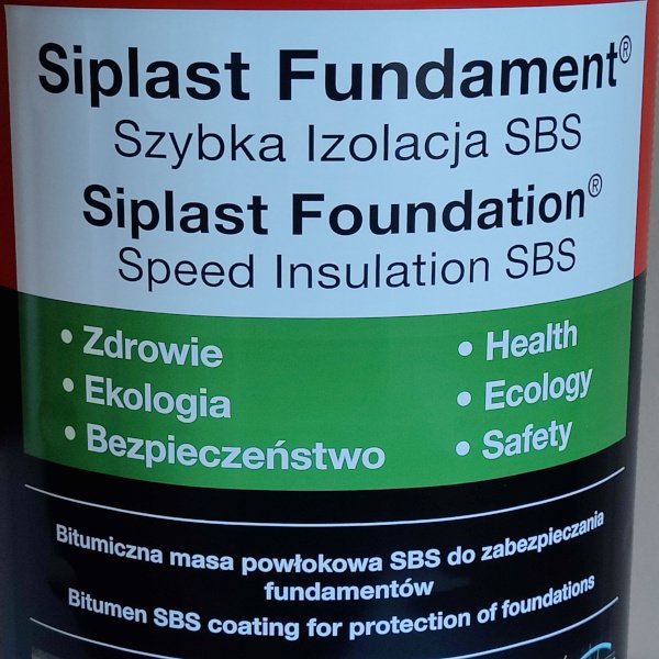 Siplast Fundament® Szybka Izolacja SBS Siplast Fundament® Szybka Izolacja SBS
