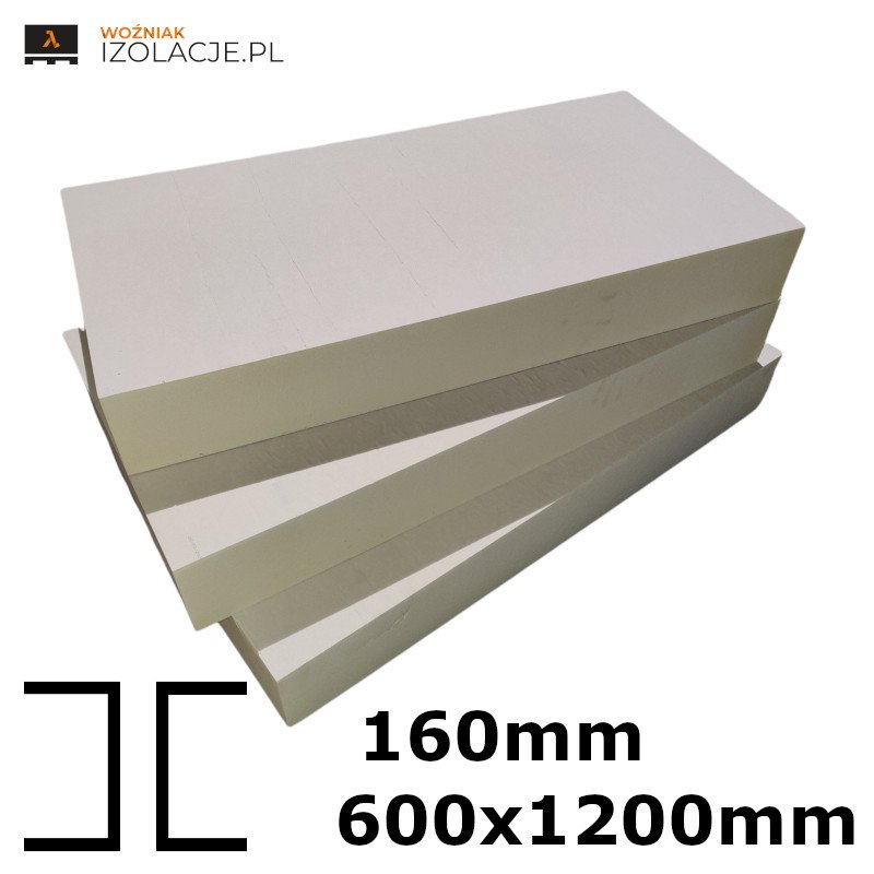 PŁYTA IZOLACYJNA ETX 16CM 600x1200 krawędzie gładkie