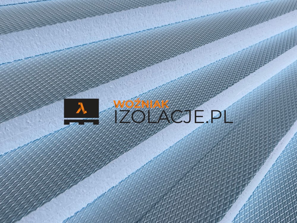 Płyty XPS 10cm 600x1250mm struktura wafla paczka 3m2 / 4 płyty